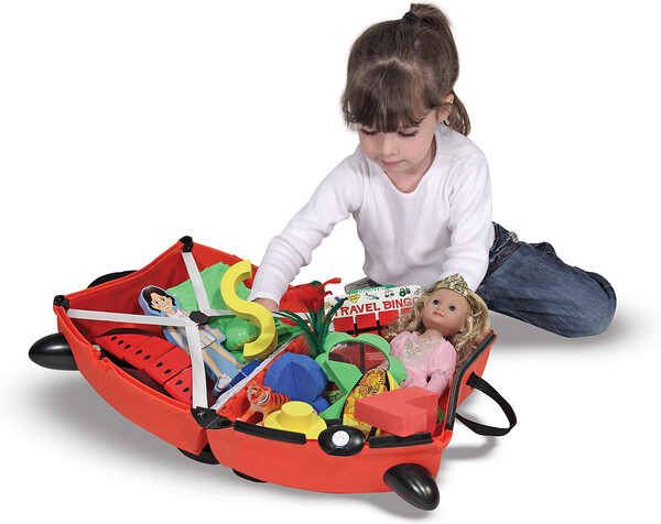 Trunki Trunki valise Ruby rouge Coccinelle 000772054034