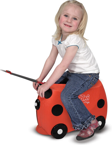 Trunki Trunki valise Ruby rouge Coccinelle 000772054034