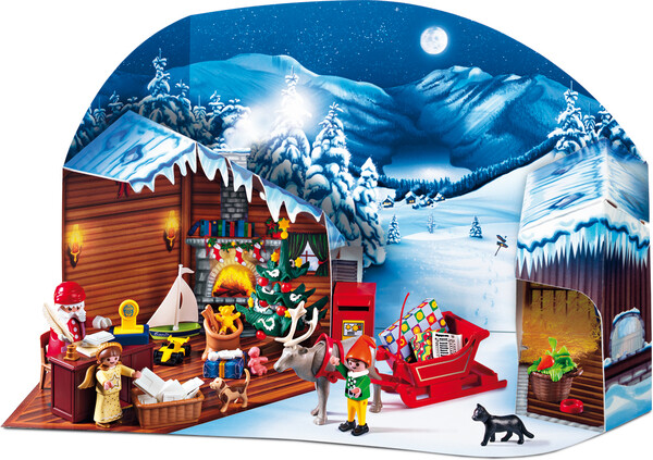 Playmobil Playmobil 4161 Calendrier de l'Avent atelier du Père Noël 4008789041616