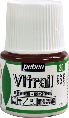 pébéo Peinture vitrail 45ml blanc 20 3167860098015