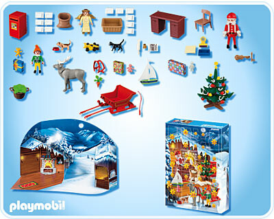 Playmobil Playmobil 4161 Calendrier de l'Avent atelier du Père Noël 4008789041616