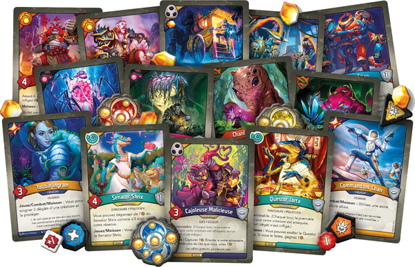 Fantasy Flight Games KeyForge (fr) collision des mondes - boîte de départ 2 joueurs 8435407629189