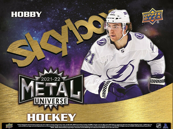 Upper Deck Upper Deck Skybox Metal Universe Hockey 21/22 Hobby Booster Box 053334978576