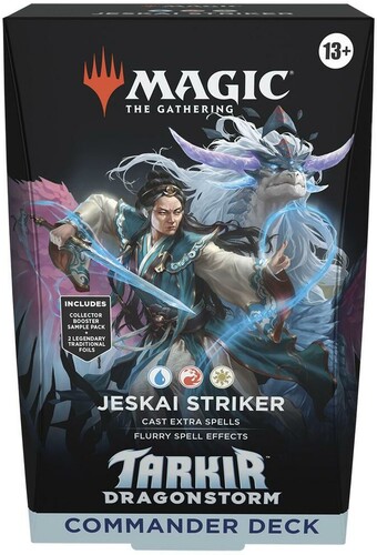 Wizards of the Coast MTG tarkir dragonstorm commander deck Jeskai Striker MTG