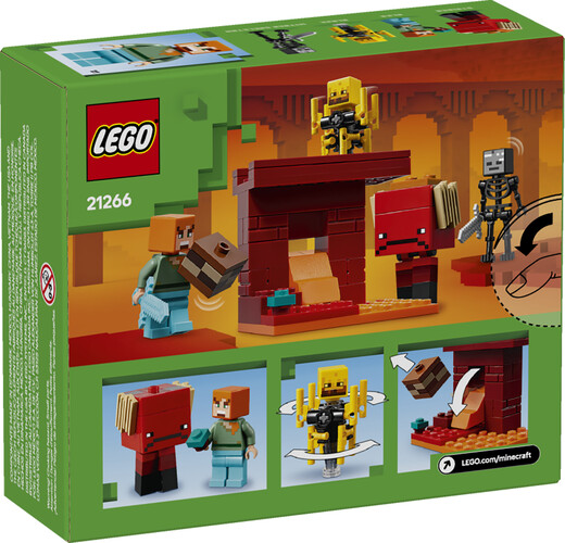 LEGO LEGO 21266 La bataille de la lave du Nether 673419404662