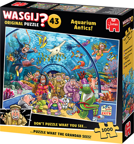 Jumbo Casse-tête 1000 Wasgij Original #43 Ça sent le poisson 8721017604068