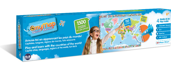 Pakö mappemonde interactive 629270610063