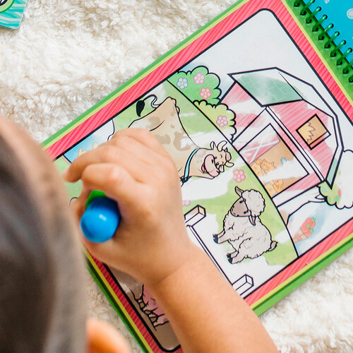 Melissa & Doug water wow - carnet d'activités réutilisable - animaux 681147000131