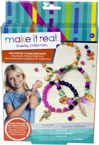 Make It Real Make It Real Créer 3 bracelets perlés étincelle (fr/en) 695929012014
