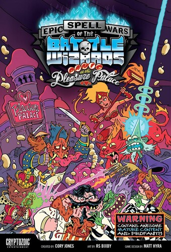 Cryptozoic Entertainment Epic Spell Wars of the Battle Wizards 4 Panic at the Pleasure Palace (en) 814552027275