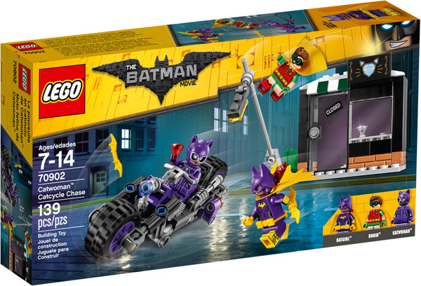 LEGO LEGO 70902 Super-héros La poursuite en catmoto de Catwoman, LEGO Batman le film 673419267113