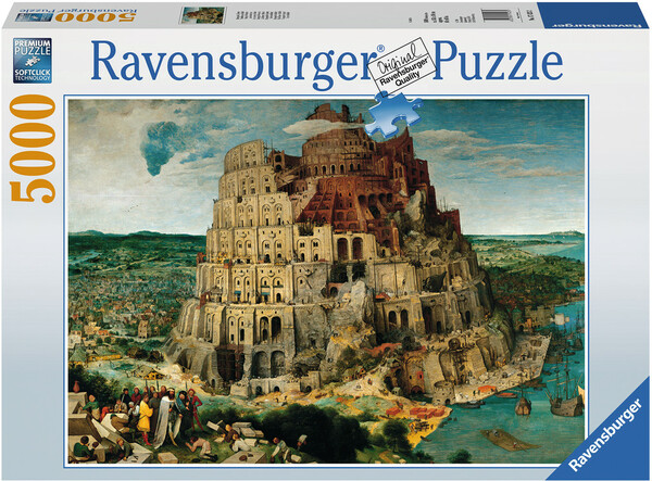 Ravensburger Casse-tête 5000 La construction de la tour de Babel 4005556174232