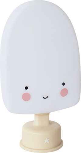 A Little Lovely Company Petite veilleuse: popsicle blanc 8719033863736