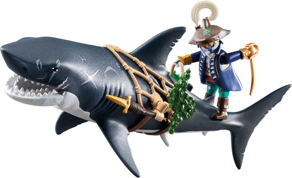 Playmobil Playmobil 71793 Pirate et requin géant avec machoire articulée 4008789717931