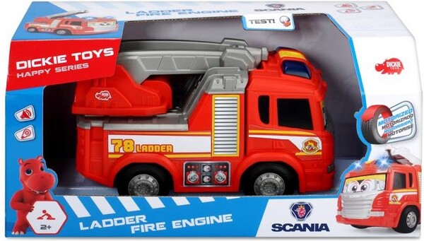 Dickie Toys Camion de pompier sons et lumières 4006333013393