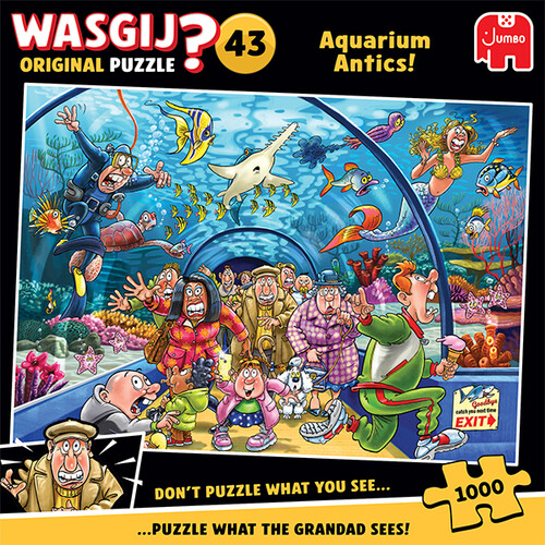 Jumbo Casse-tête 1000 Wasgij Original #43 Ça sent le poisson 8721017604068