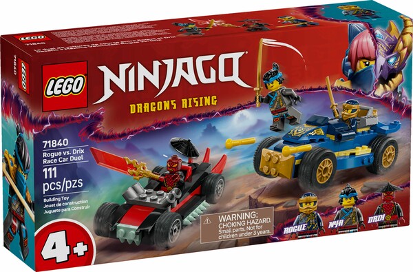 LEGO LEGO 71840 Le duel en voitures de course de Rogue et Drix 673419405089