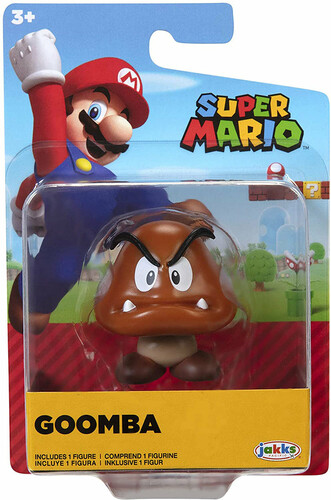 JAKKS Pacific Figurine Articulé 2.5" Nintendo SuperMario (Goomba) 192995405370
