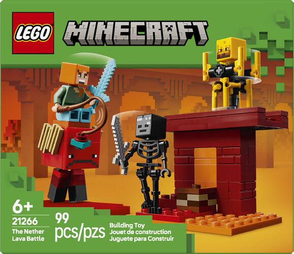 LEGO LEGO 21266 La bataille de la lave du Nether 673419404662