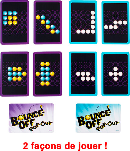 Mattel Jeu Bounce-Off Pop-Out 194735107155