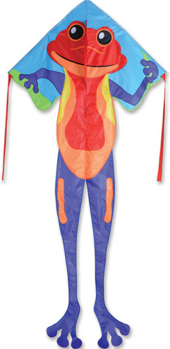 Premier Kites Cerf-volant monocorde large facile à voler grenouille 46'' x 90'' 630104440626