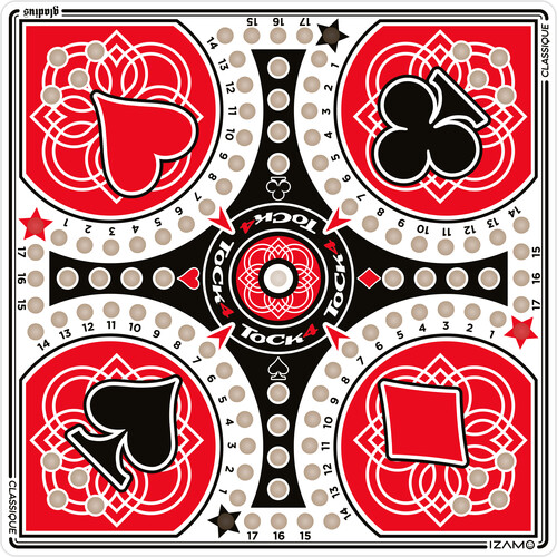 Gladius Bois toc/tock jeu 4 joueurs Classique 15'' (fr/en) 620373000102