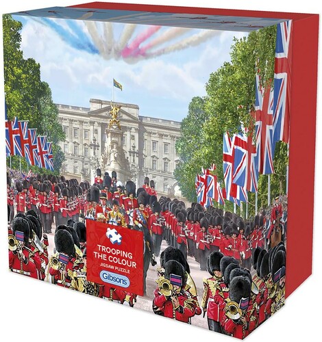 Gibsons Casse-tête 500 Parade en couleur, Angleterre, Royaume-Uni (Trooping The Colour) 5012269034271