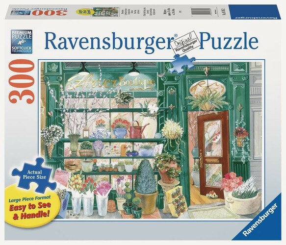 Ravensburger Casse-tête 300 Large La boutique de fleurs 4005556167852