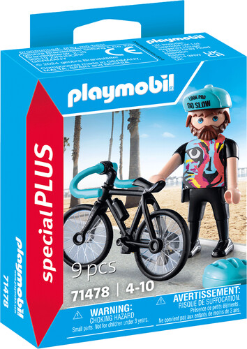 Playmobil 71478 Paul le cycliste