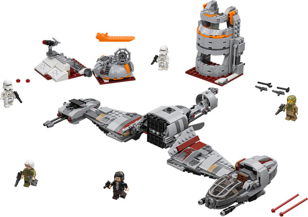 LEGO LEGO 75202 Star Wars La défense de Crait 673419281706