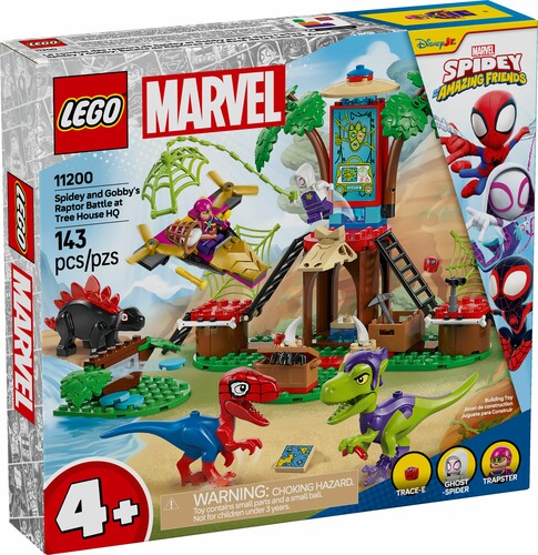 LEGO LEGO 11200 Spidey contre le raptor de Gobby à la cabane dans l’arbre 673419404372