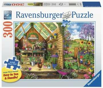 Ravensburger casse-tete Casse-tête 300 Large Vue sur l'abri de jardin 4005556167876