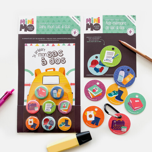 Minimo Aide-mémoire de sac à dos 628110966483