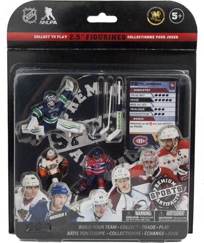 NHL Hockey figurine LNH 2.5" ensemble départ 1 (NHL) 672781800126