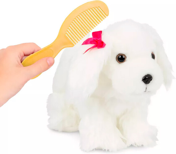 Battat pucci - sac tendance rose imprimé de couronnes avec chiot 062243465190