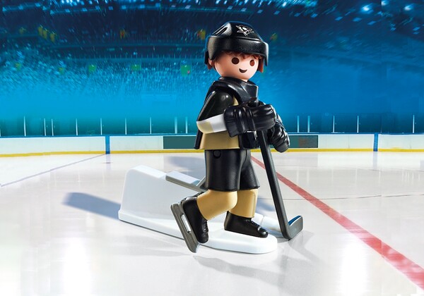 Playmobil Playmobil 9029 LNH Joueur de hockey des Penguins de Pittsburgh (NHL) (avril 2016) 4008789090294