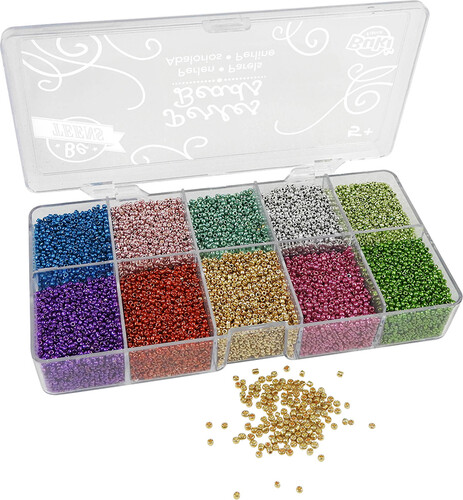 Buki Coffret de perles métalliques (fr/en) (Be Teens) 3700802103929