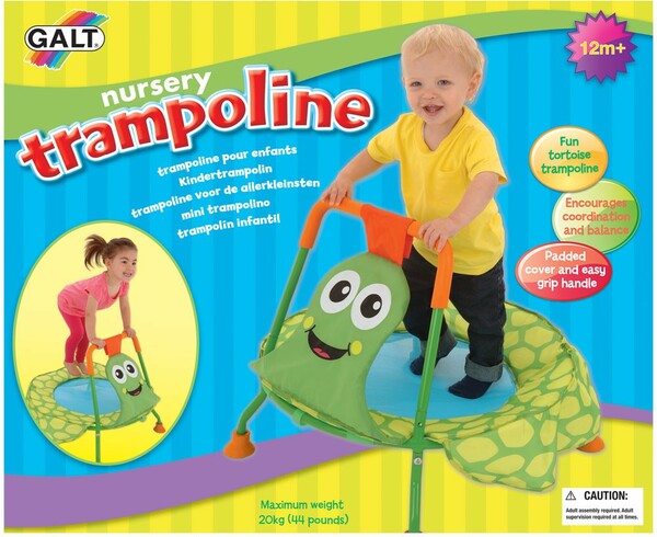 Galt Toys Trampoline tortue pour jeune enfant, max 20 kg 5011979567253