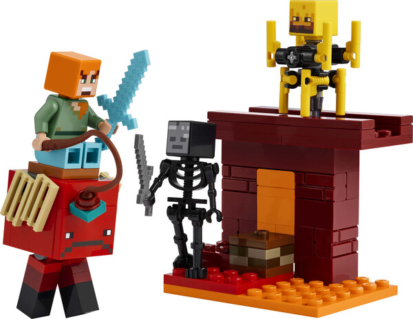 LEGO LEGO 21266 La bataille de la lave du Nether 673419404662