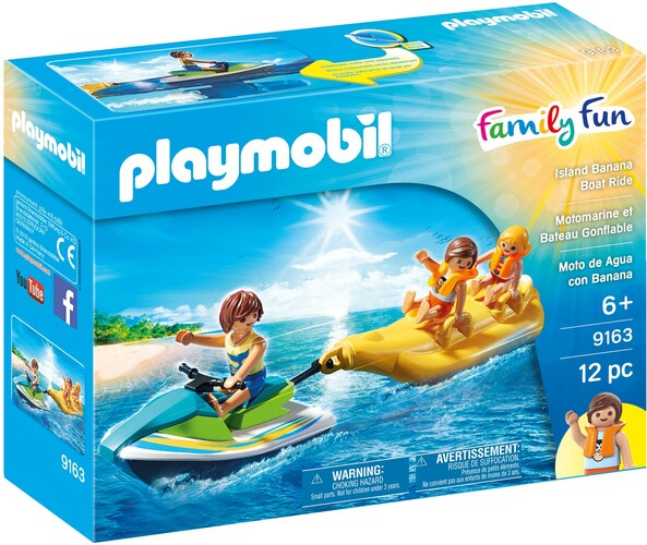 Playmobil Playmobil 9163 Motomarine et bateau gonflable 4008789091635