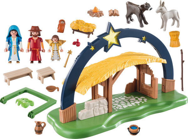 Playmobil Playmobil 9494 Crèche avec illumination 4008789094940