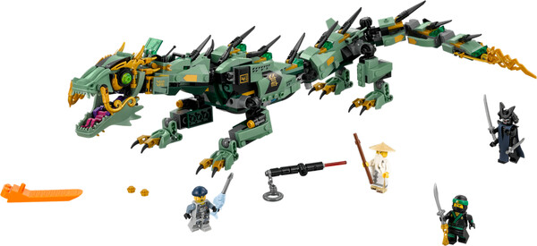 LEGO LEGO 70612 Ninjago Le dragon-robot du Ninja vert 673419248389