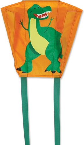 Premier Kites Cerf-volant monocorde mini sac à dos tyrannosaure (T. rex) 630104171919