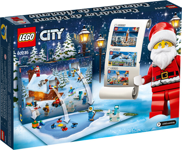 LEGO LEGO 60235 City Le calendrier de l'avent LEGO City 