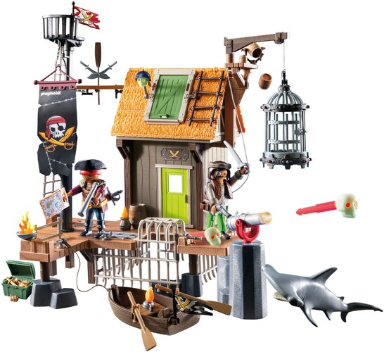 Playmobil Playmobil 71792 Port de pirates avec repaire, prisons et canon 4008789717924