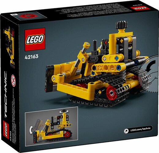 LEGO LEGO 42163 Le bulldozer 673419386753
