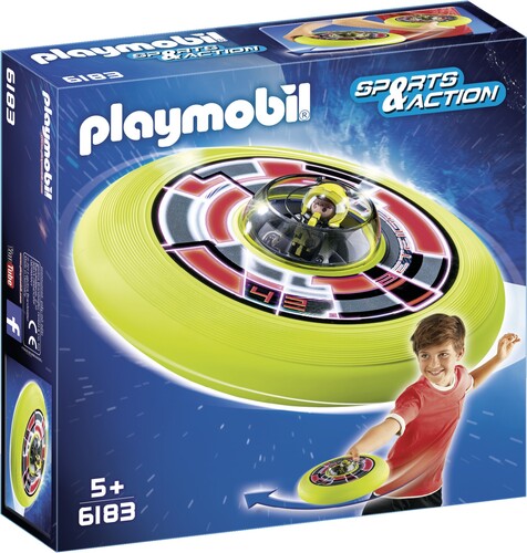 Playmobil Playmobil 6183 Disque-volant et astronaute (mars 2016) 4008789061836