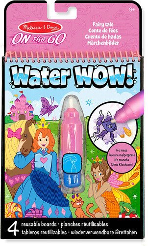 Melissa & Doug water wow - carnet d'activités réutilisable - conte de fée 681147000582