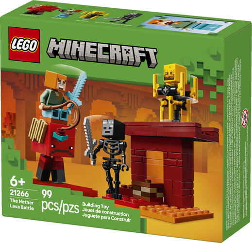 LEGO LEGO 21266 La bataille de la lave du Nether 673419404662
