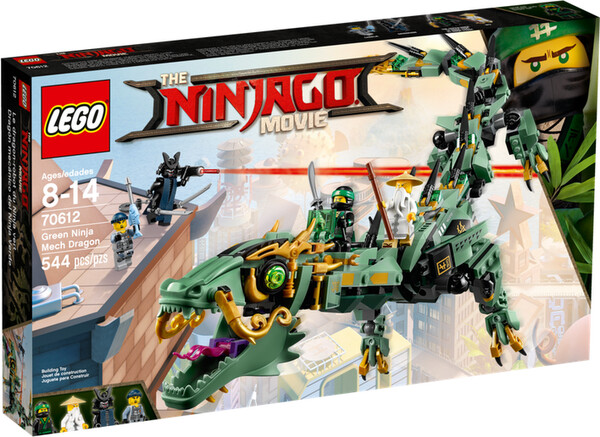 LEGO LEGO 70612 Ninjago Le dragon-robot du Ninja vert 673419248389